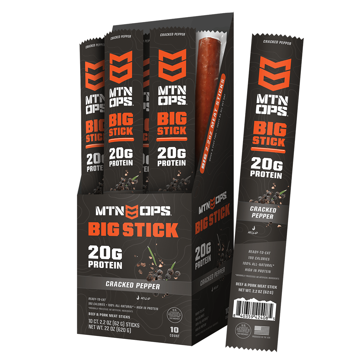BIG STICK - Cracked Pepper / 10 Count
