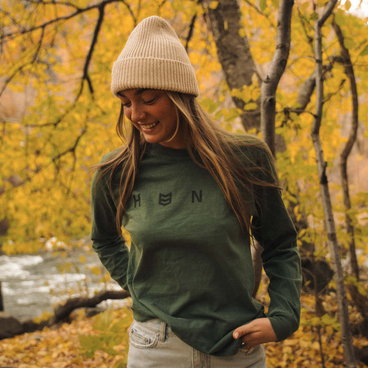 WOMEN'S H.U.N.T. LONG SLEEVE TEE