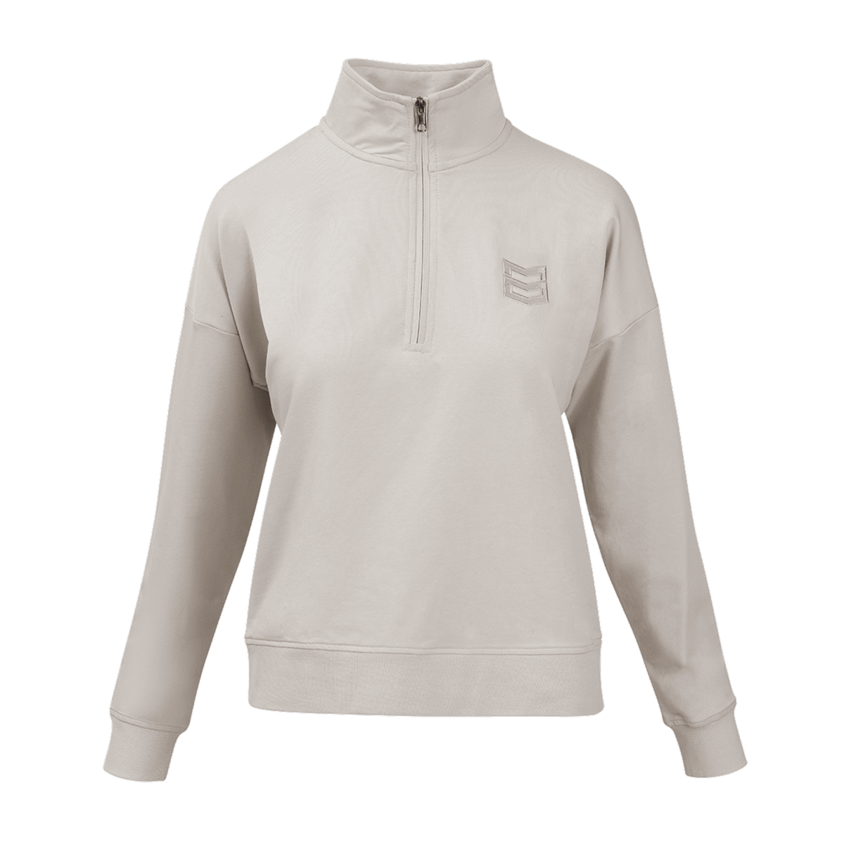 WOMEN'S ICON 1/4 ZIP - Smoke / XXL