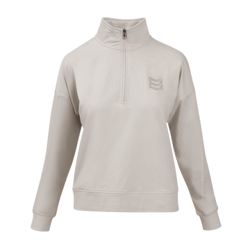 WOMEN'S ICON 1/4 ZIP - Smoke / XXL