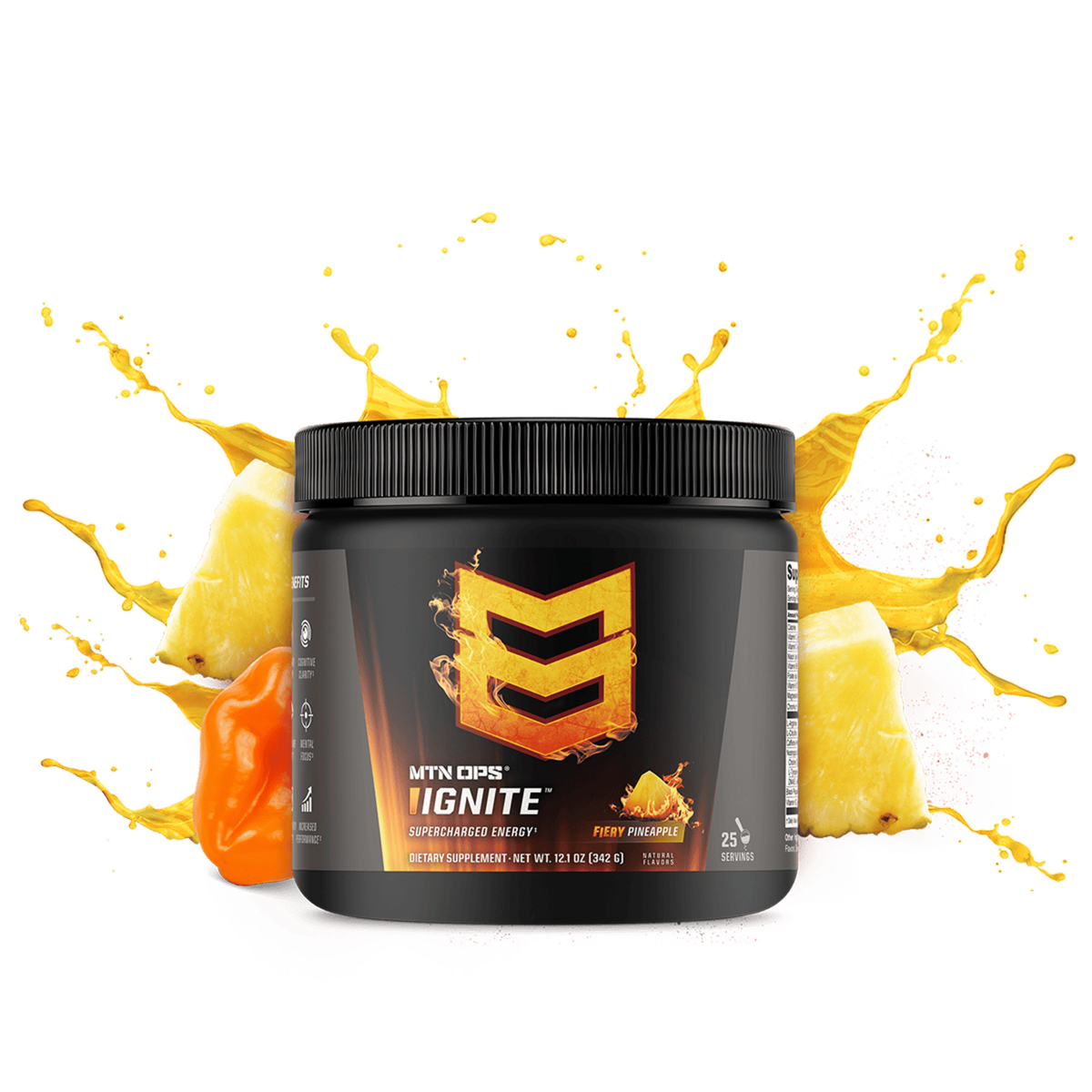IGNITE - Fiery Pineapple / Tub - 25 Servings