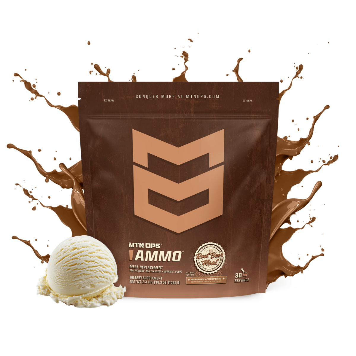 AMMO - Root Beer Float / Pouch - 30 Servings