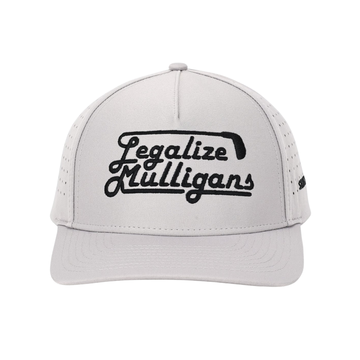 Legalize Mulligans Gray Golf Hat