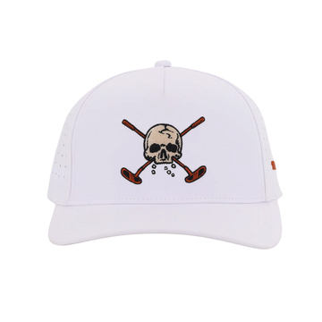 White Skull and Crossbones 2.0 Hat