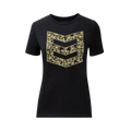 WOMEN'S FLORAL ICON TEE - Black / XXL
