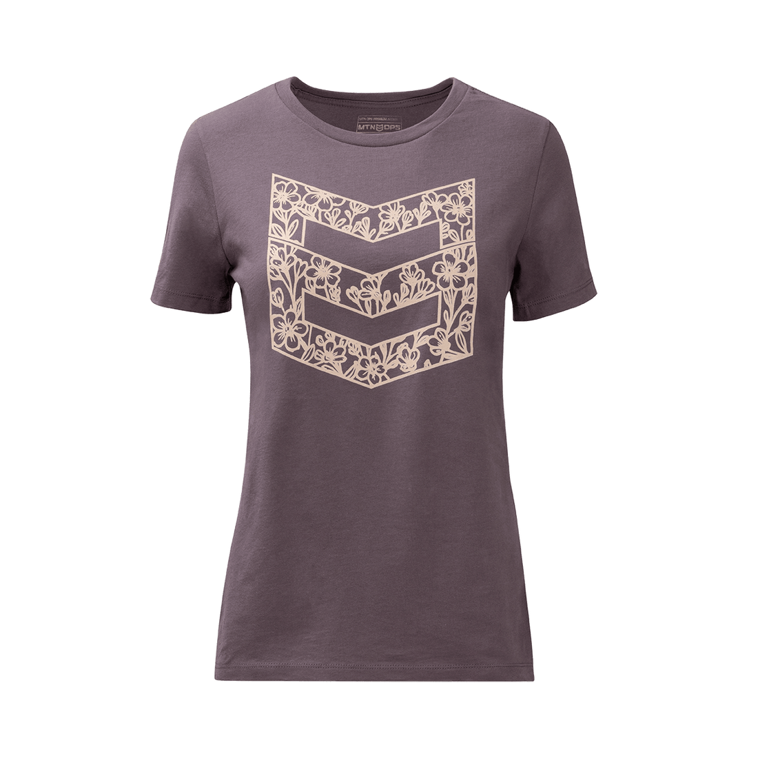 WOMEN'S FLORAL ICON TEE - Thyme / XXL