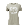 WOMEN'S FLORAL ICON TEE - Thyme / XXL