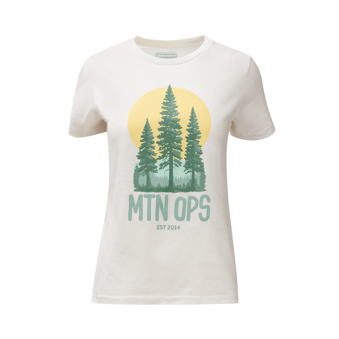 WOMEN'S PINE TEE - Vintage White / XXL