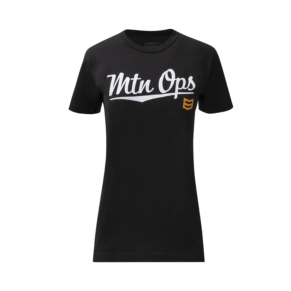 WOMEN'S SCRIPT TEE - Black / XXL