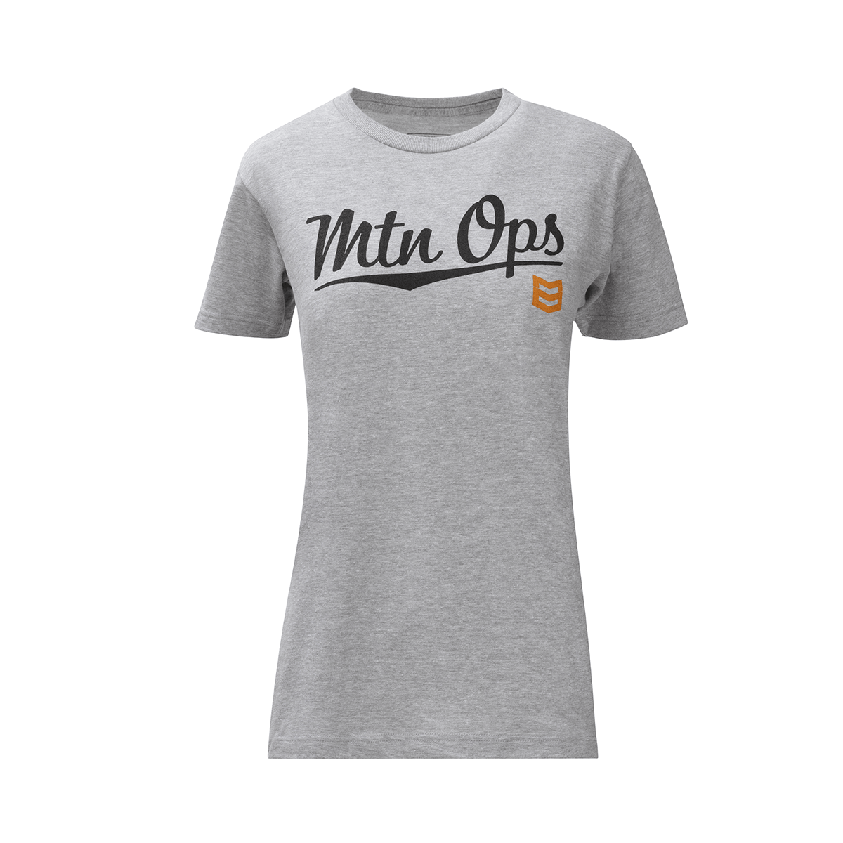 WOMEN'S SCRIPT TEE - Heather Gray / XXL