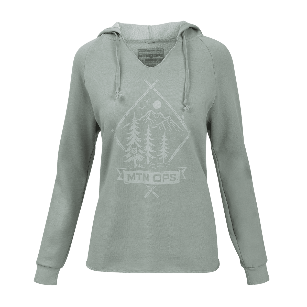 WOMEN'S EVERGREEN HOODIE - Sage / XXL