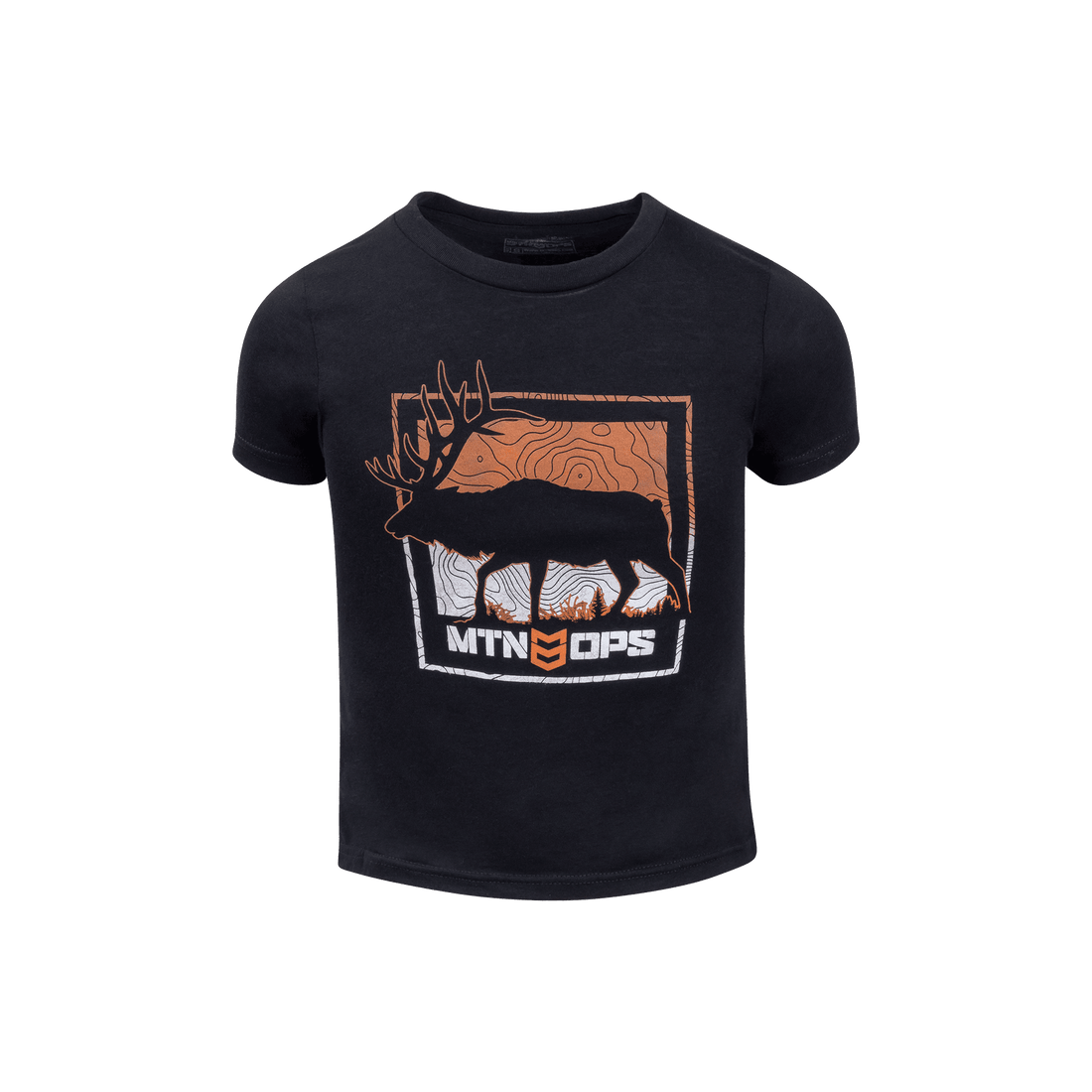 YOUTH TOPO TEE - Orange / XL