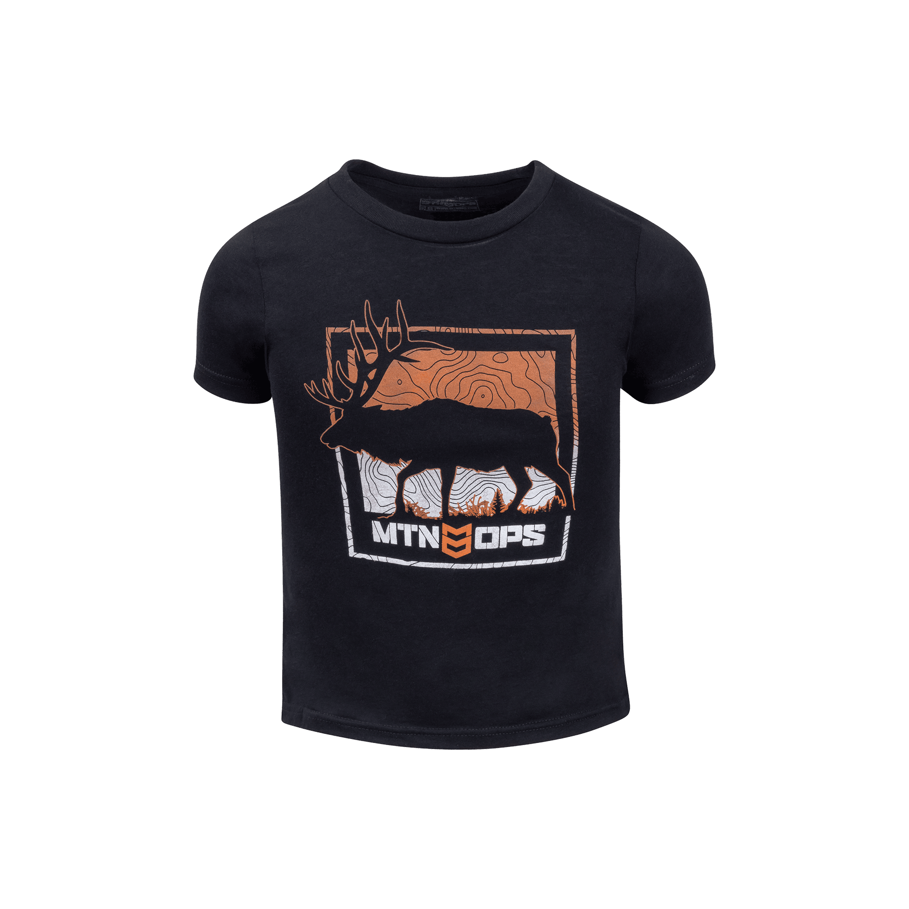 YOUTH TOPO TEE - Orange / XL
