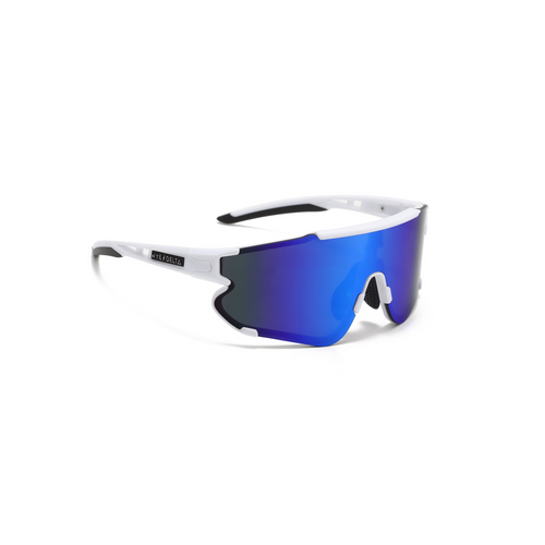 Z87+ HiViz White Deep Blue Mirror