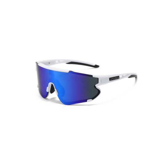 Z87+ HiViz White Deep Blue Mirror