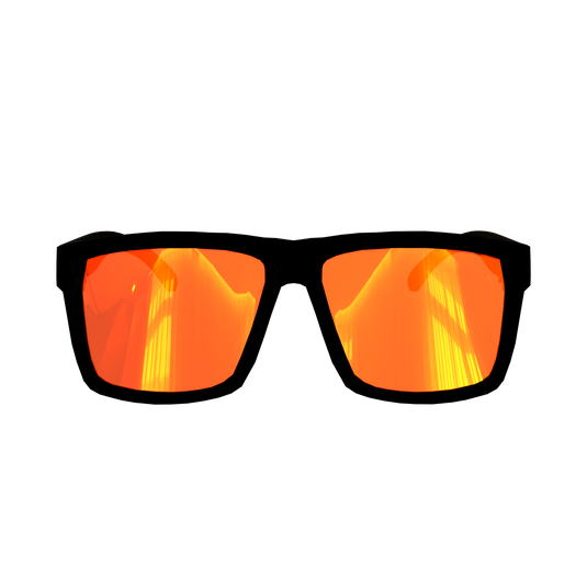 The Badger Z87 Sunglasses - Red