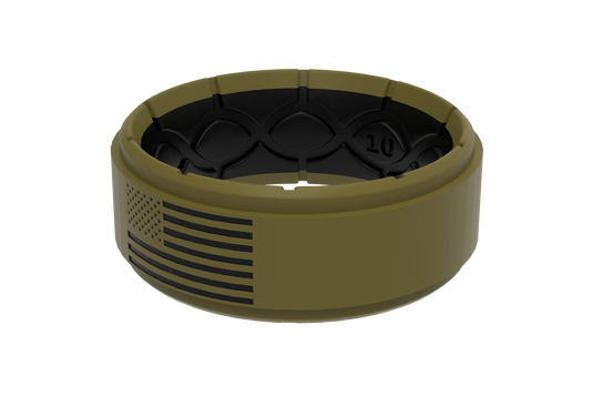 Zeus Step Hero America Olive Drab Ring