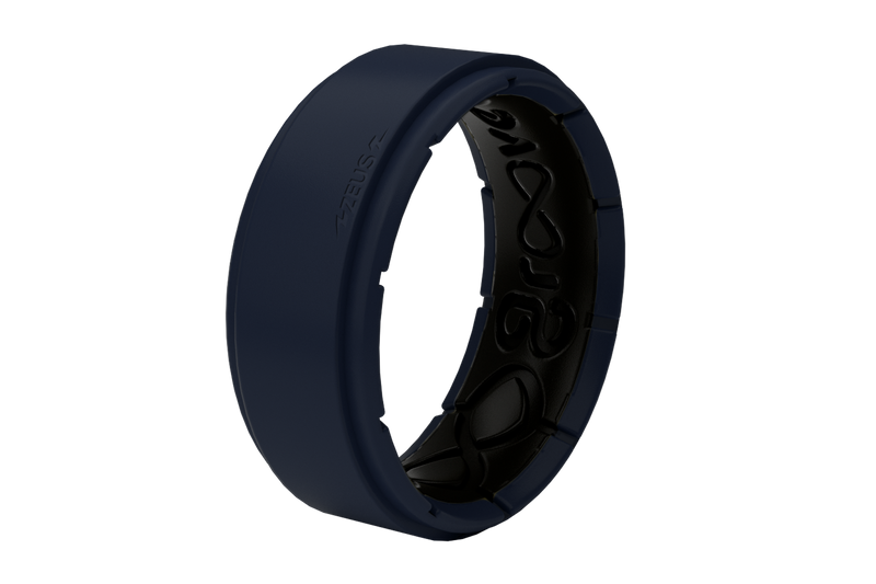 Load image into Gallery viewer, Zeus Step Navy Ring
