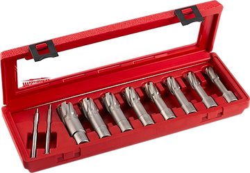 8PC TCT Annular Cutter Kit 2" Depth