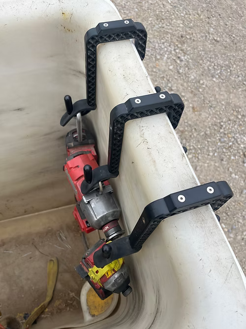 Magnetic Bucket Hooks- 3 Pack