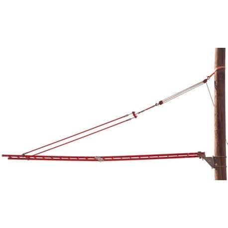 AB CHANCE 2 RAIL SPLICED LADDERS, 10' Top Section