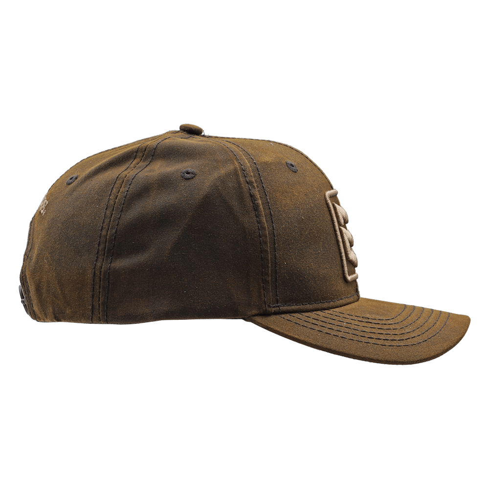 ALL WEATHER WAX HAT - Brown