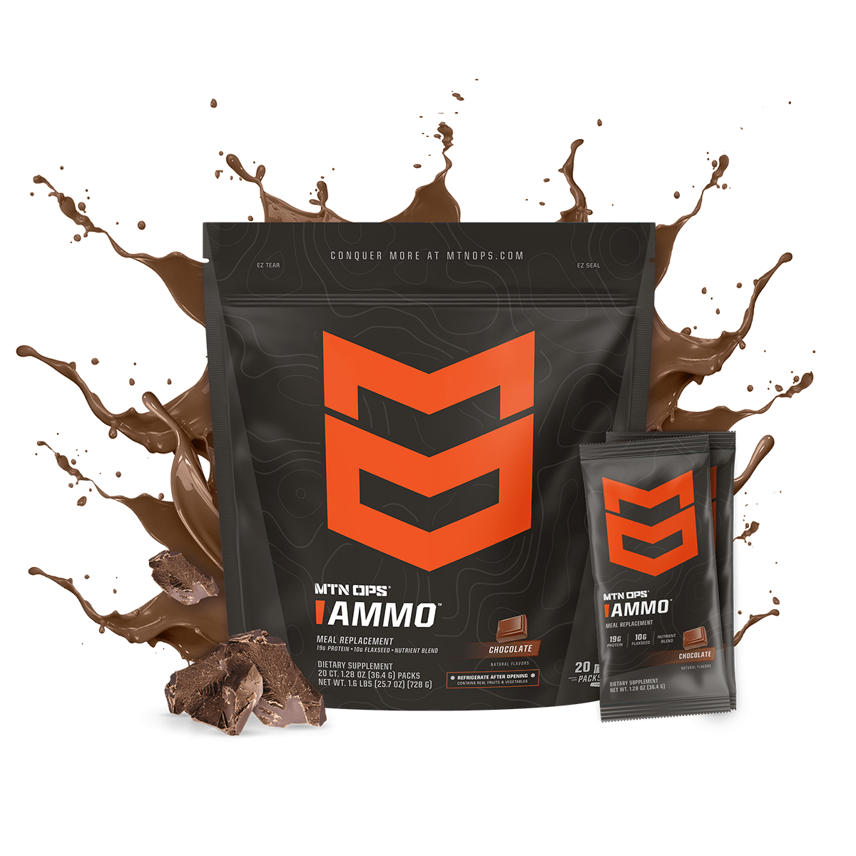 AMMO - Chocolate / Trail Packs - 20 Packs
