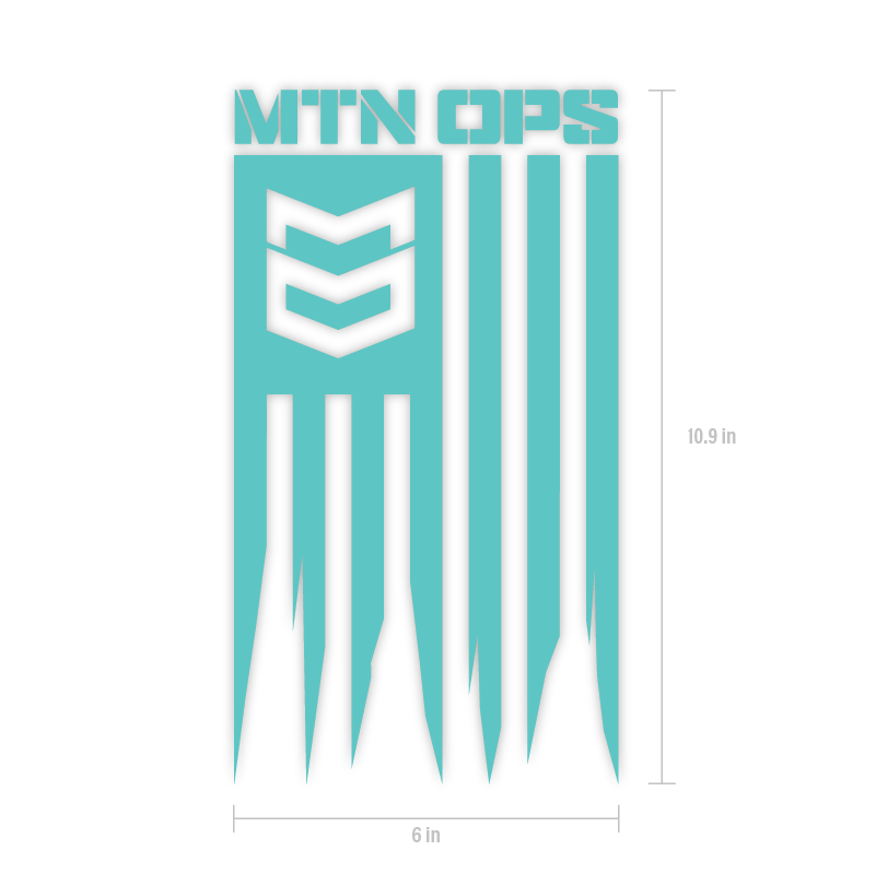 ANTHEM DECAL - Teal