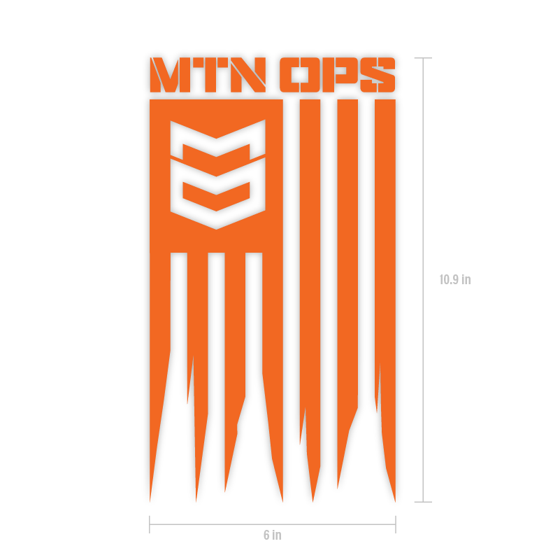 ANTHEM DECAL - Orange