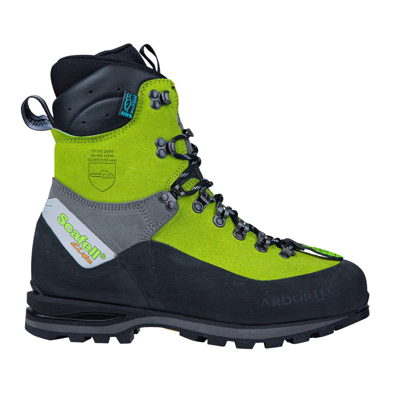 Load image into Gallery viewer, Scafell Lite Class 2 Chainsaw Protection Boot - Lime
