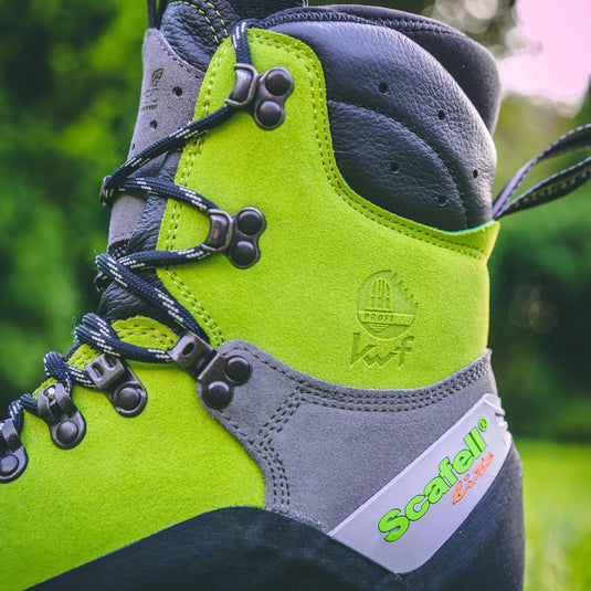 Scafell Lite Class 2 Chainsaw Protection Boot - Lime