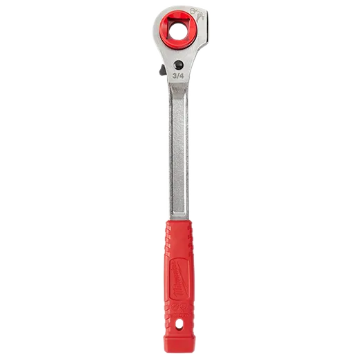 Load image into Gallery viewer, Lineman&#39;s High-Leverage Ratcheting Wrench w/ Smooth Strike Face
