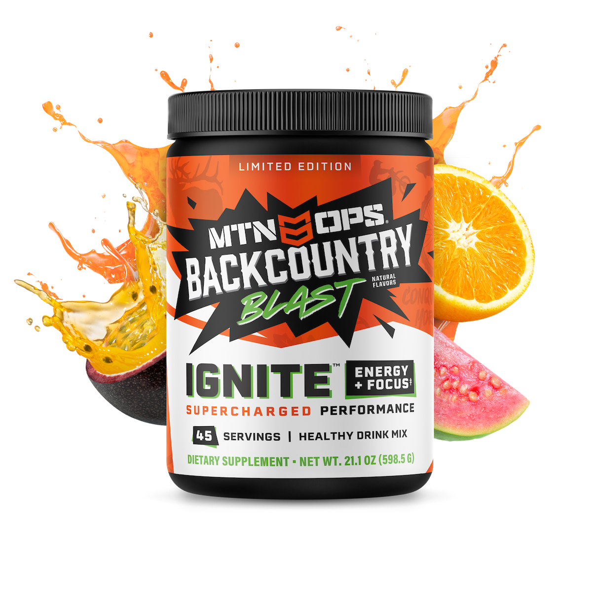 IGNITE - Backcountry Blast / Tub - 45 Servings
