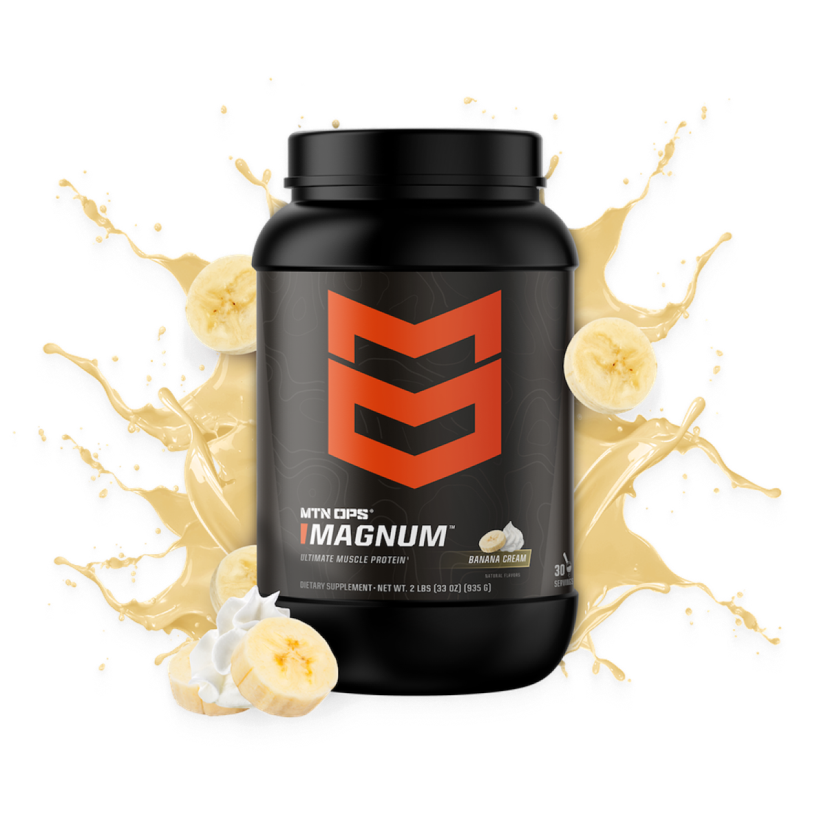 MAGNUM - Banana Cream / Tub - 30 Servings