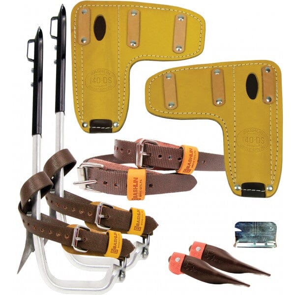 Bashlin Aluminum Pole Climbers Climbing Spikes - BD14B-5N