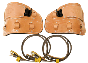 Bashlin Leather Climber Pad Arborist Climbing Tools - 145_C