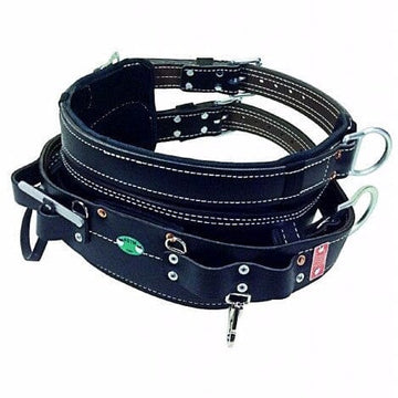 Bashlin Linemans 4 D-Ring Leather Tool Belt - 88GX4DCC