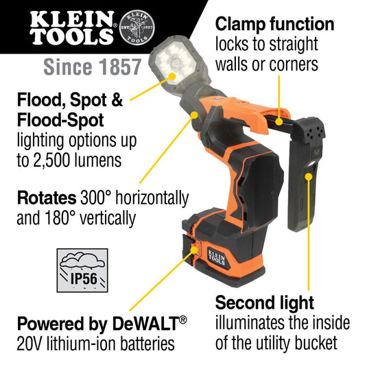 Cordless Utility LED Light (Tool Only) - BAT20UBL