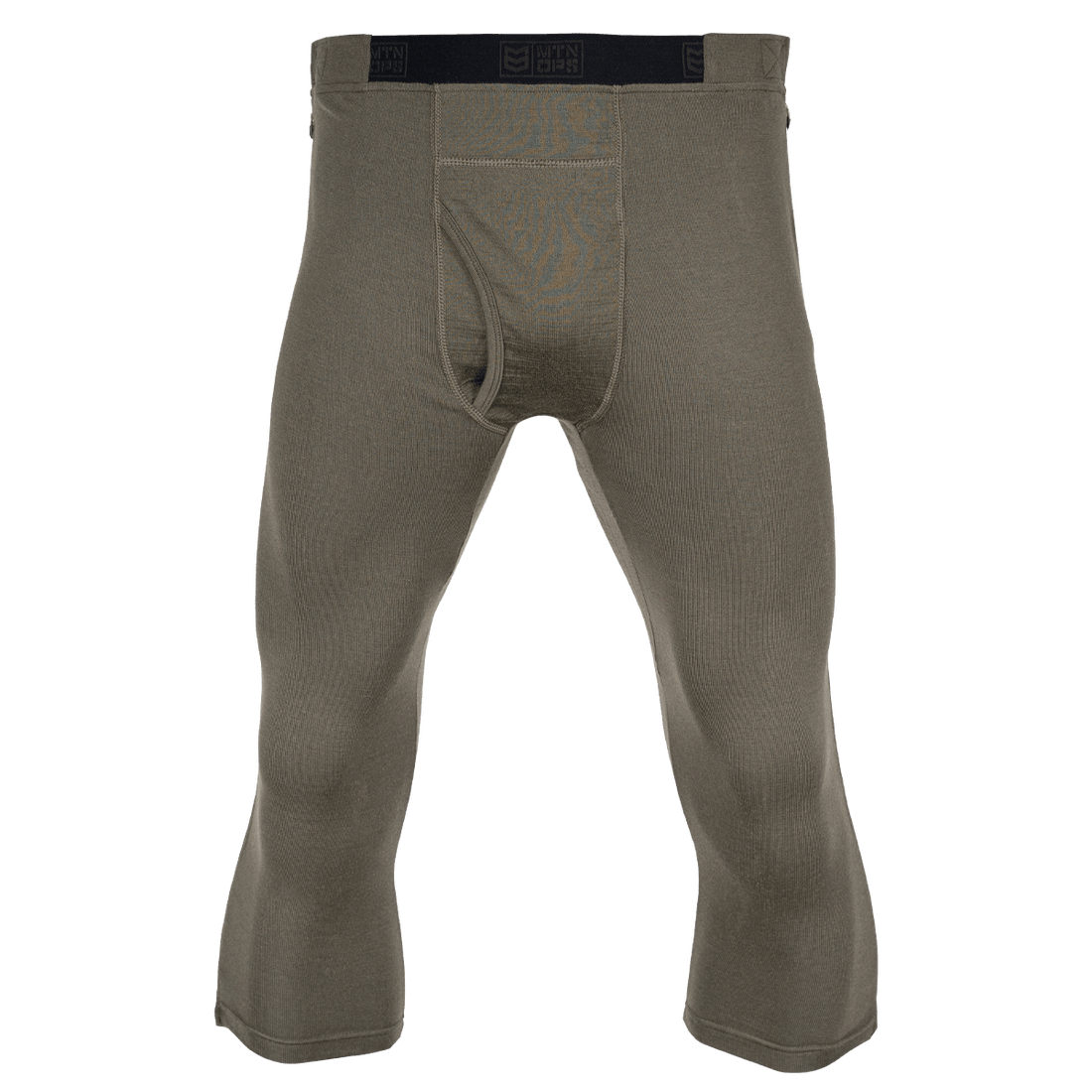 BATTLEGROUND MERINO 3/4 ZIP-OFF BOTTOMS - Loden / 260G / XXL