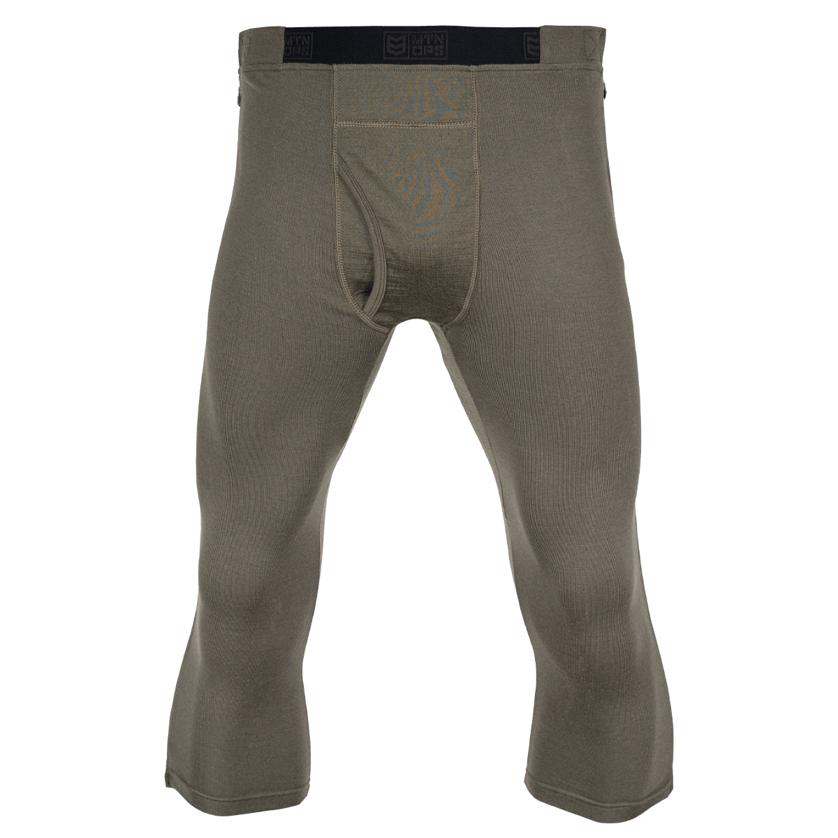 BATTLEGROUND MERINO 3/4 ZIP-OFF BOTTOMS - Loden / 260G / XXL