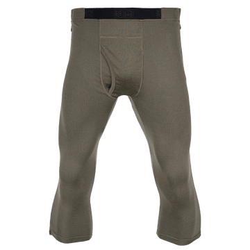 BATTLEGROUND MERINO 3/4 ZIP-OFF BOTTOMS - Loden / 260G / XXL