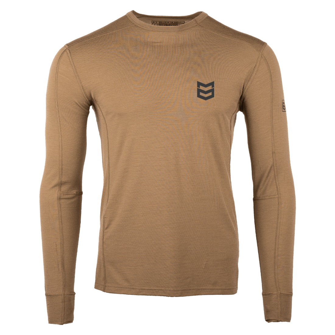 BATTLEGROUND MERINO CREW 180G - Brush / XXL
