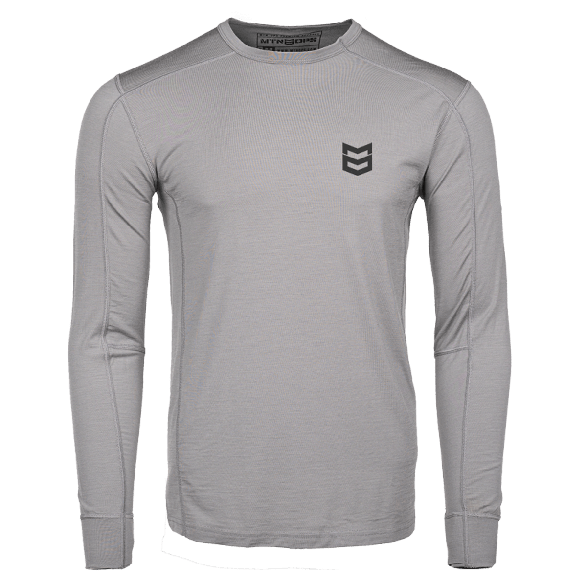 BATTLEGROUND MERINO CREW 180G - Stone Gray / XXL