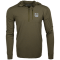 BATTLEGROUND MERINO HOODIE 180G - XS ONLY - Loden / XXL