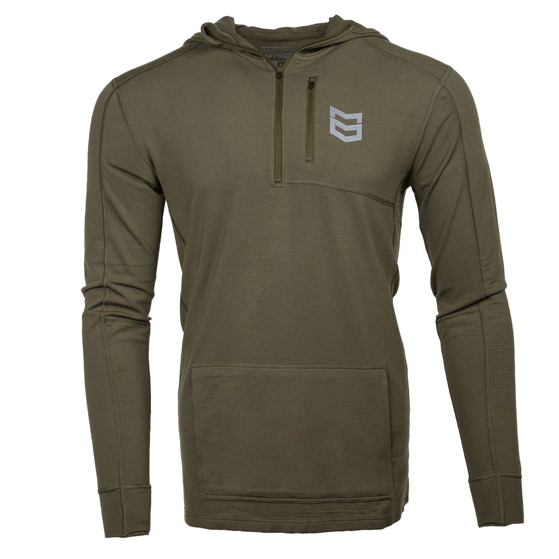 BATTLEGROUND MERINO HOODIE 260G - Brush / 3XL