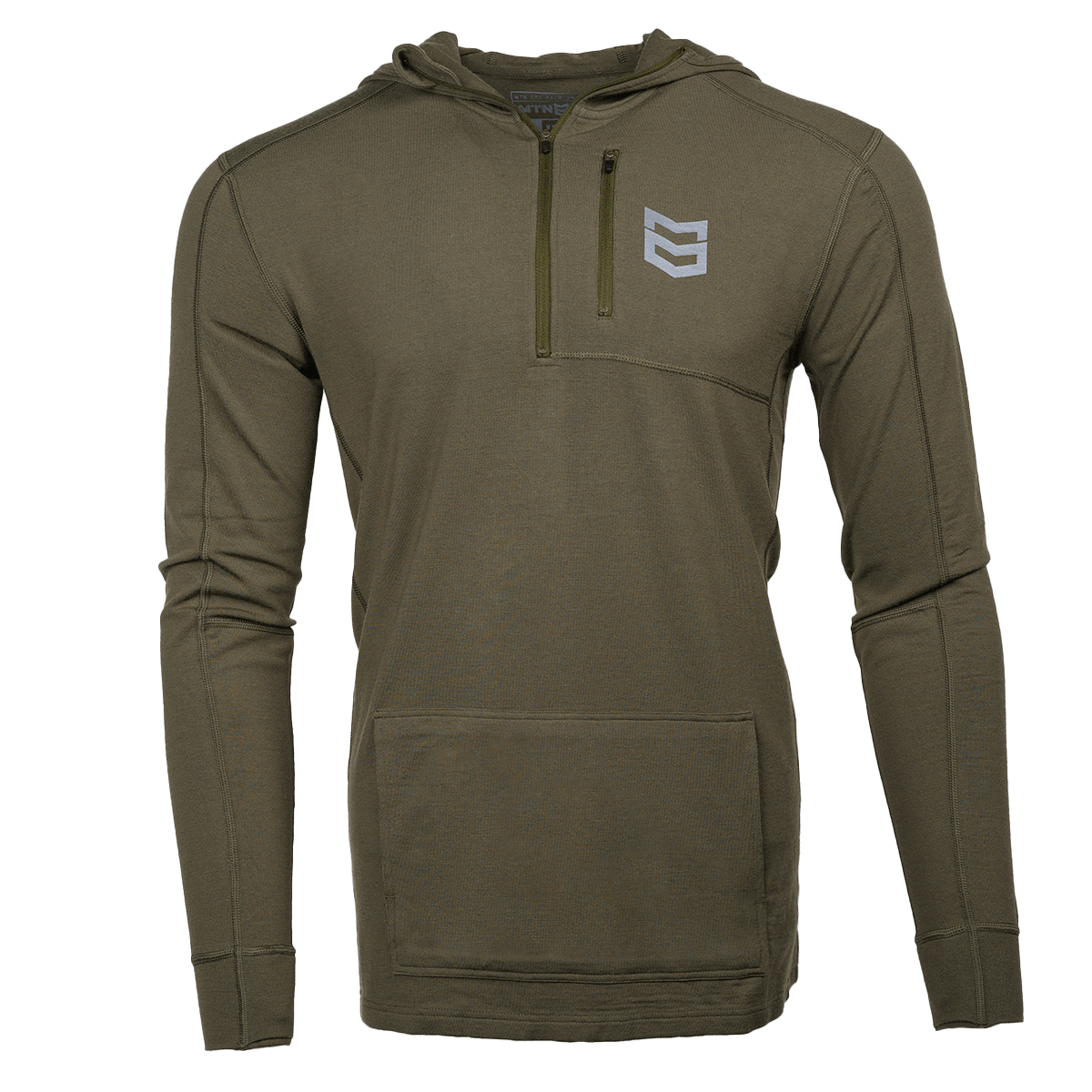 BATTLEGROUND MERINO HOODIE 260G - Loden / 3XL