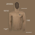 BATTLEGROUND MERINO HOODIE 260G