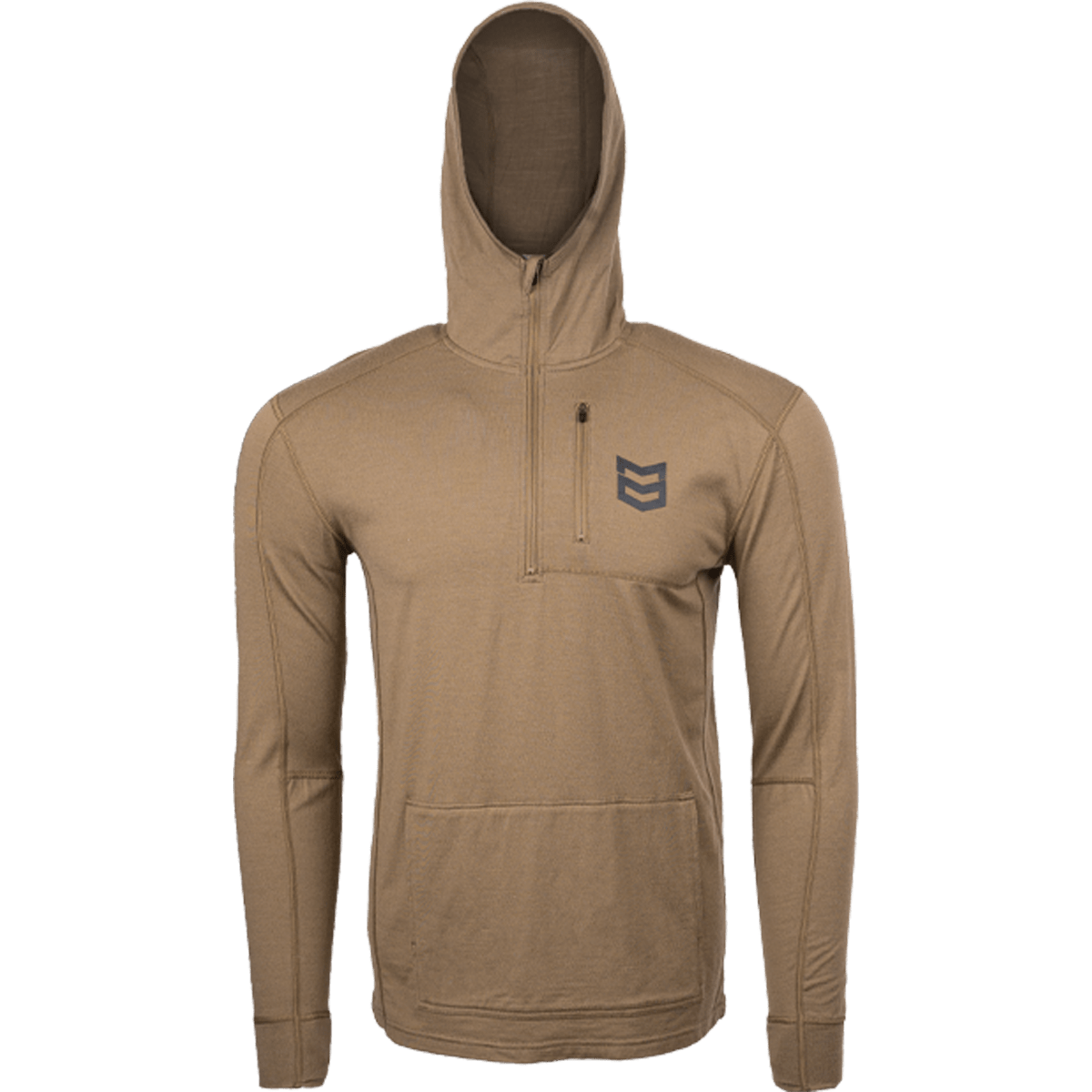 BATTLEGROUND MERINO HOODIE 260G - Brush / 3XL