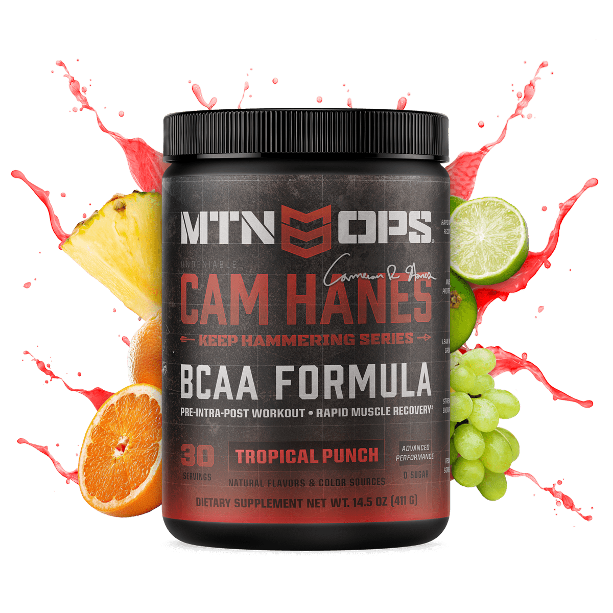 BCAA - Tropical Punch / Tub - 30 Servings