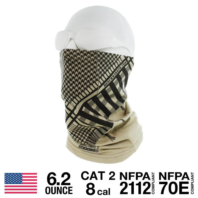 Load image into Gallery viewer, CAT 2 FR American Shemagh Beige Face Muffler
